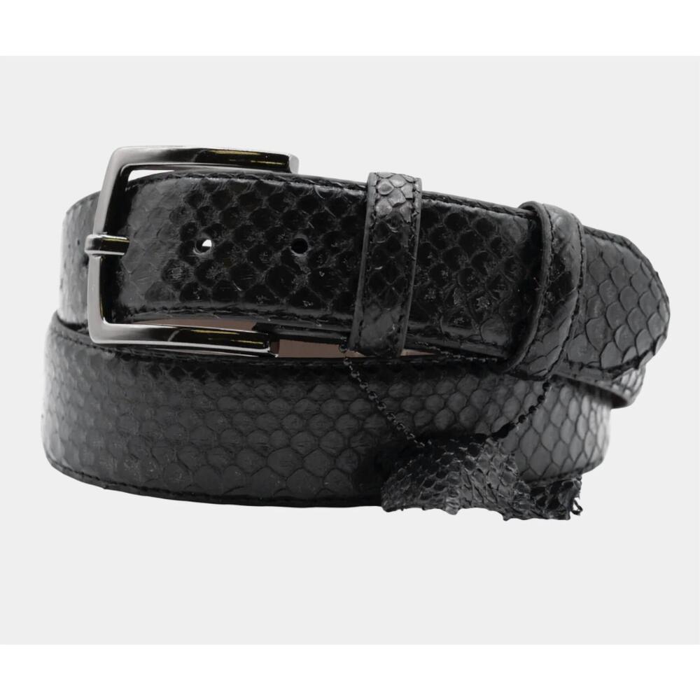 NEW LUSSO BENI women's medusa belt in black